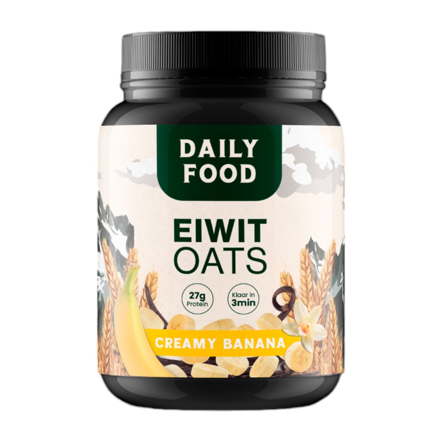 Eiwit Oats Creamy Banana | 1 KG | 15 porties