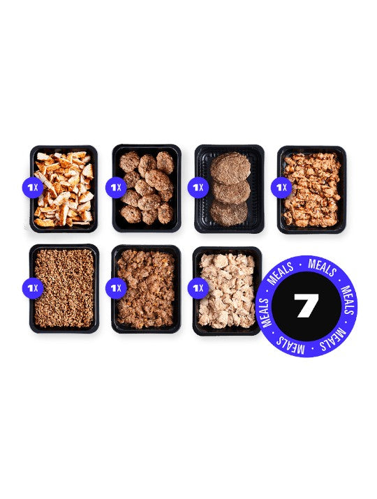 Carnivoor pakket kip en rund | 7 meals | 7 smaken