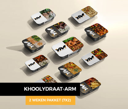 Koolhydraat arm | 2 Weken Pakket (7x2)