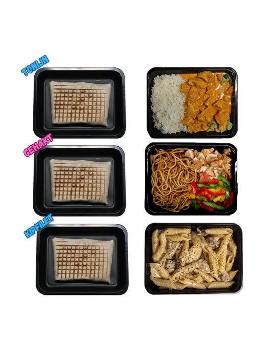 Afvallen | Lunch en Diner Try Out | 6 meals | 6 smaken