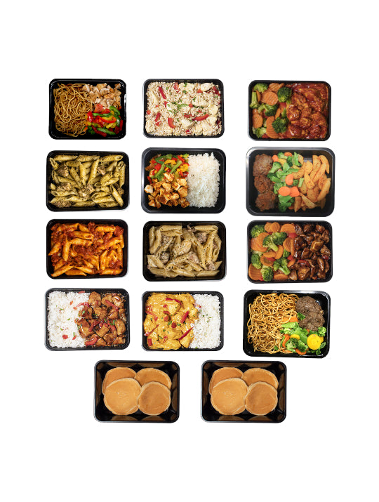 Ultimate Flavours Pakket | 12 meals | 12 smaken + 2 gratis pancakes